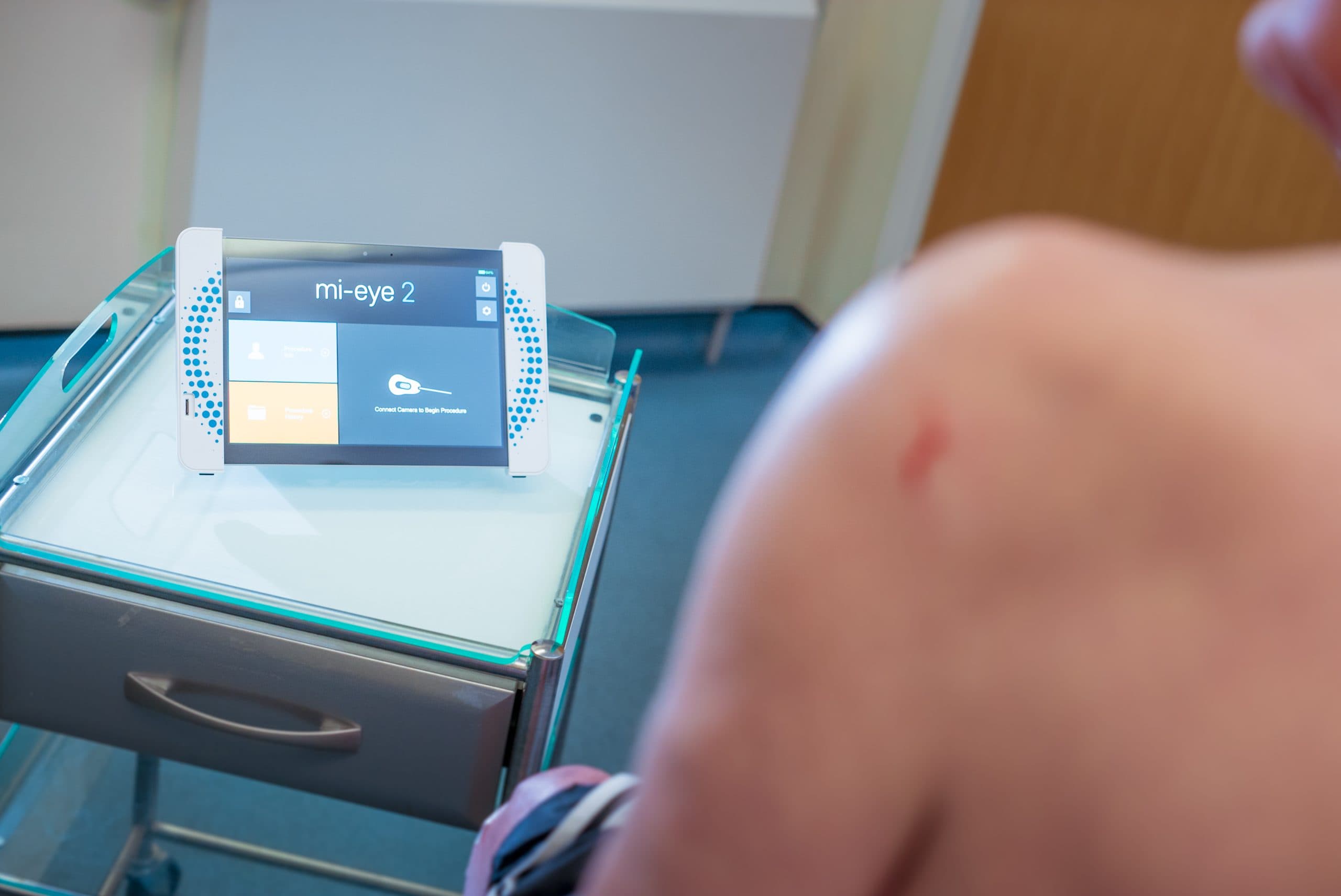 Recovery monitoring on tablet